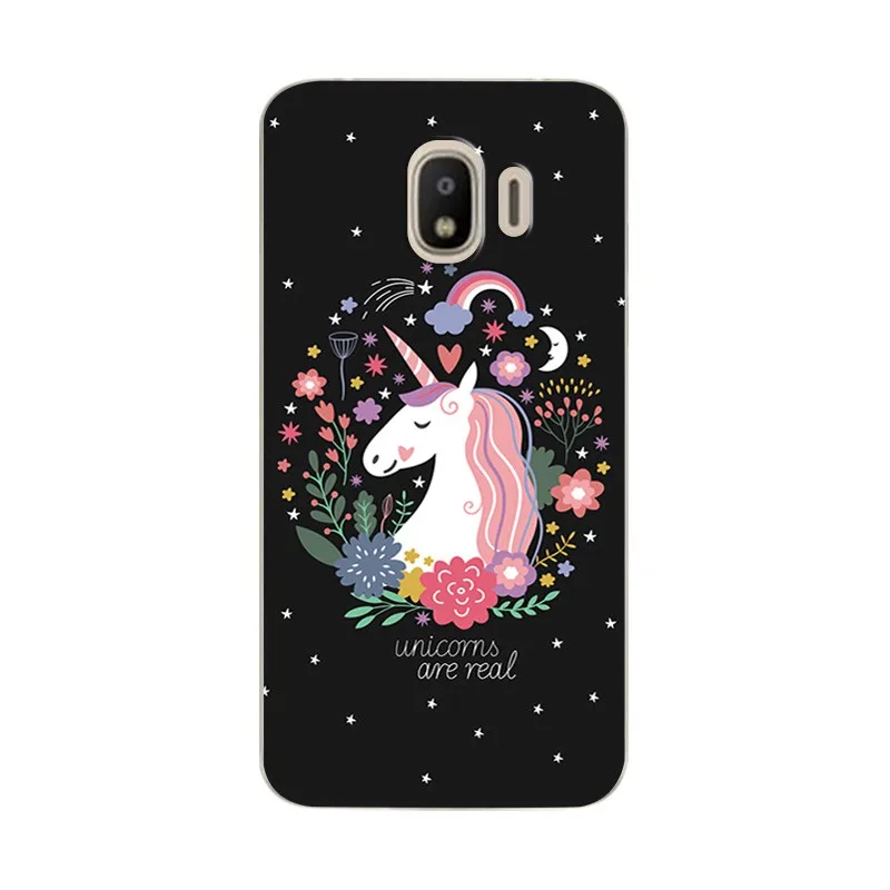 Мягкий чехол для телефона из ТПУ Samsung J2 Pro 2018 SM-J250F с красочным рисунком новинка J2Pro