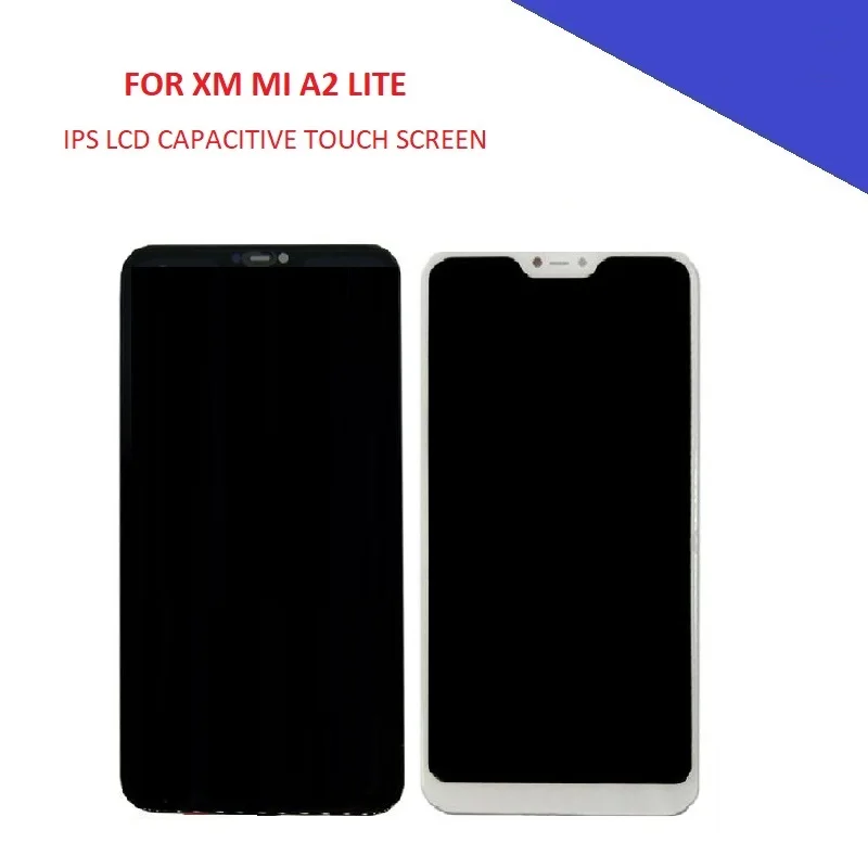 5 84 'ЖК-дисплей для Xiaomi MI A2 LITE A2LITE MIA2 ЖК-экран сенсорная панель в сборе детали