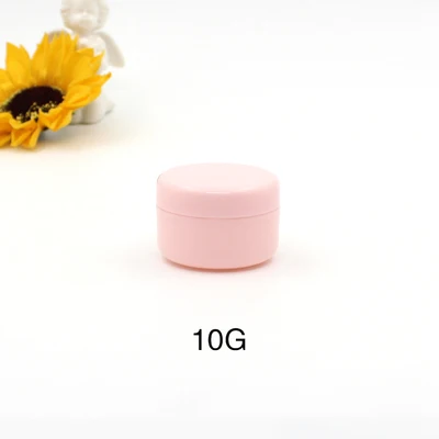 10g pink 30/50 шт бутылки для многоразового использования пластиковая Пустая палитра банка для пищевых продуктов путешествия крем для лица/лосьон/косметический контейнер 10 г 20 г 30 г 50 г - Цвет: 10g pink