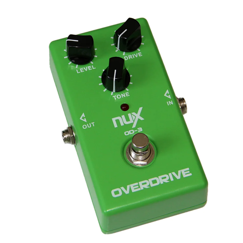 Nux OD-3 Vintage Overdrive Guitar Effect Pedal True Bypass Accessories | Спорт и развлечения
