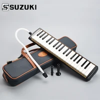suzuki m 37c keyboard harmonica melodion melody on alto 37 key professional melodica pianica with handbag gift of choice
