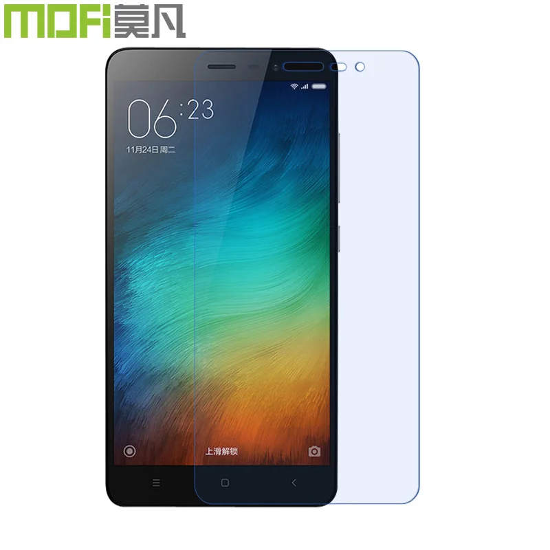 Xiaomi Redmi Note 3 Pro стекло redmi note3 mofi закаленное Защита экрана Оригинал 5 дюймов pro 0 26
