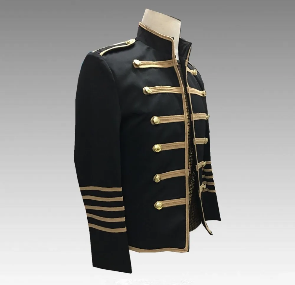 Мужской костюм для бара ночного клуба певицы сценический Золотая полосатая