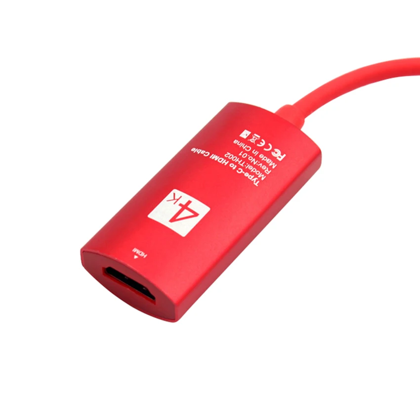 TOFOCO USB 3 1 C Type к HDMI 4K * 2K UHD HDTV адаптер для Samsung Galaxy S8 + MacBook кабель|Кабели VGA| |