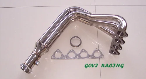 Автомобильный турбо выхлопной коллектор выхлопная труба для honda B18C B16C 304 из