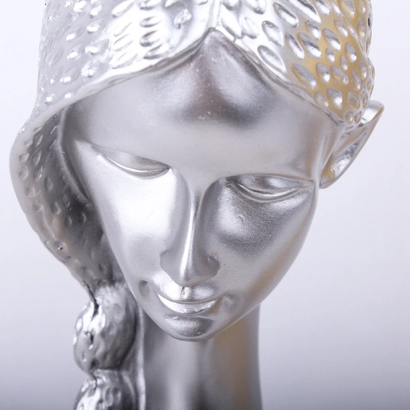 Europe Prayer Girl Decor Figurines Creative Gifts Fashion Resin Crafts Model Home Trendy Ornaments Business Gift | Дом и сад