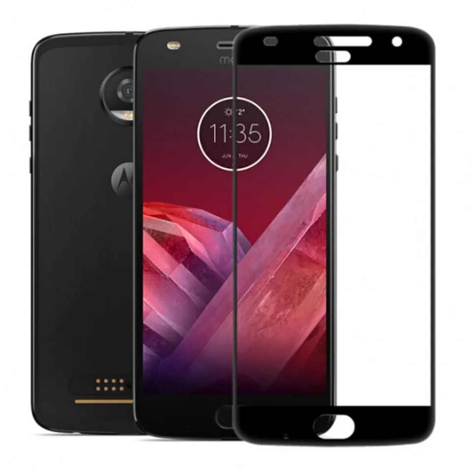 2.5D 9H закаленное стекло полное покрытие для Moto Z2 Play Защита экрана Motorola Z 2 усиленная