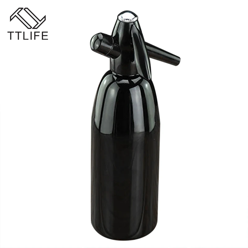 TTLIFE Горячая 1.0L домашняя алюминиевая Сода сифон сода вода машина сок вино газированные напитки напиток Сода машина