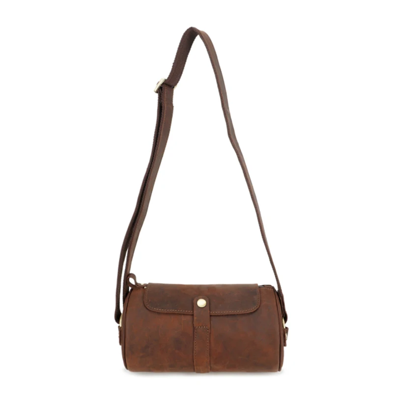 Сумка мессенджер SIMLINE из натуральной коровьей кожи Мужская винтажная