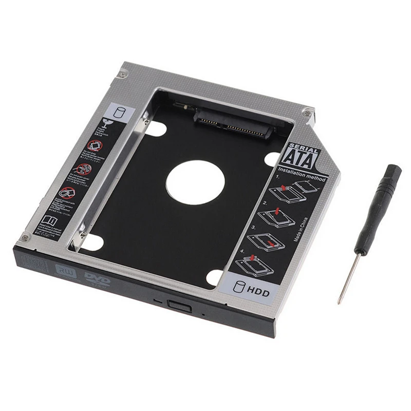 Новый 12 7 мм SATA 2nd SSD HDD Caddy для ACER Aspire жесткий диск 1 5 4 2 1|Жёсткие диски и боксы HDD| |