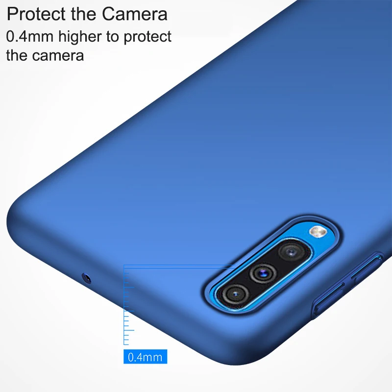 Ультратонкий матовый чехол KEYSION для Samsung Galaxy A50 A30 A20 A10 жесткий чехол-накладка из