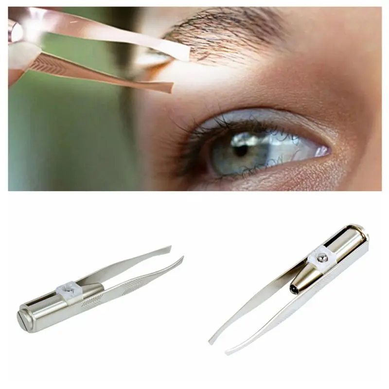 Пинцет для макияжа из нержавеющей стали 1 шт. | Красота и здоровье