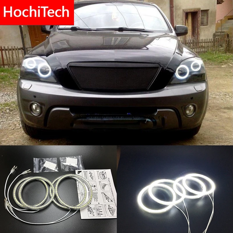 HochiTech для Kia Sorento 2006 2009 ультра яркий SMD белый светодиодный комплект с ангельскими