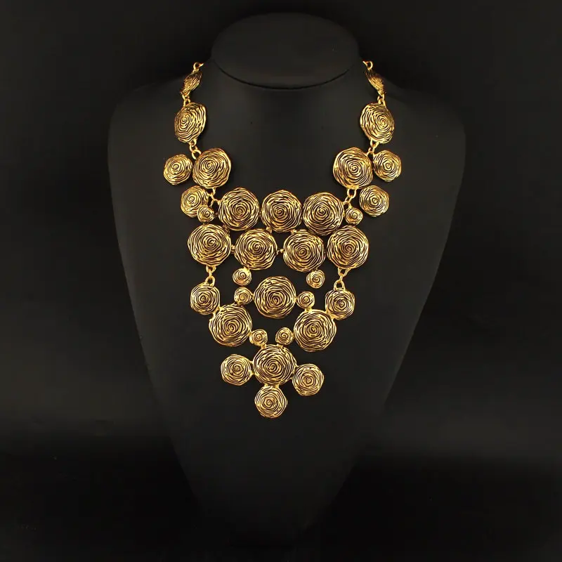 Женское винтажное массивное ожерелье MANILAI модные ювелирные изделия в богемном