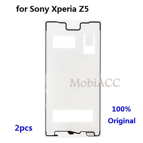 2 шт./лот Оригинальная передняя поддерживающая рамка для ЖК-дисплея Sony Xperia Z5 |