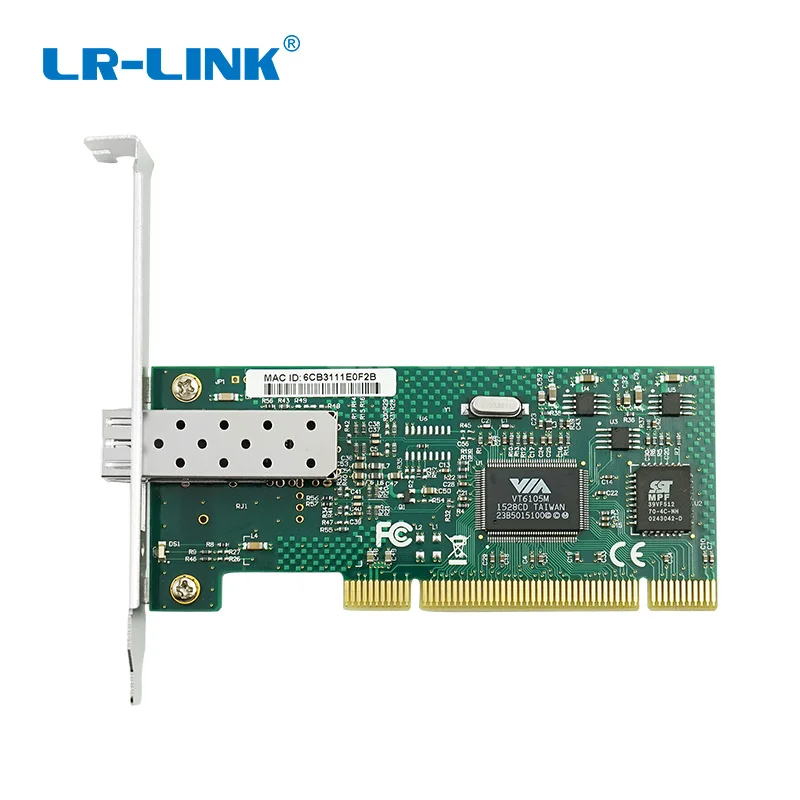 LR-LINK 7020PF-SFP PC компьютер 100FX PCI Ethernet Сетевая карта волоконно-оптический сетевой адаптер 100 Мб NIC