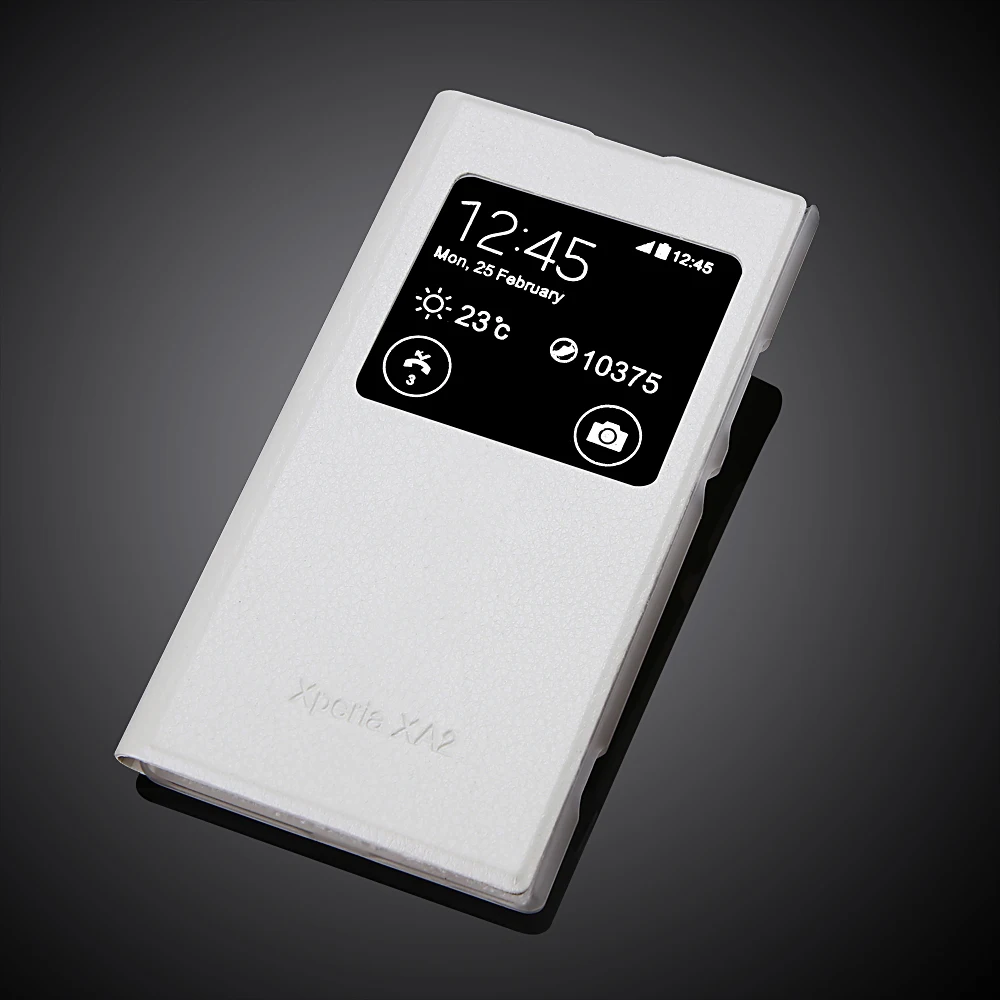 Новейший чехол из искусственной кожи для Sony XA2 Xperia H4133 с откидной крышкой и