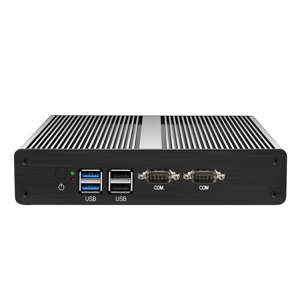XCY мини ПК Intel Celeron J1900 J1800 Dual LAN Windows Pfsense Linux WiFi 2* RS232 HDMI VGA 4* USB промышленный микро ПК