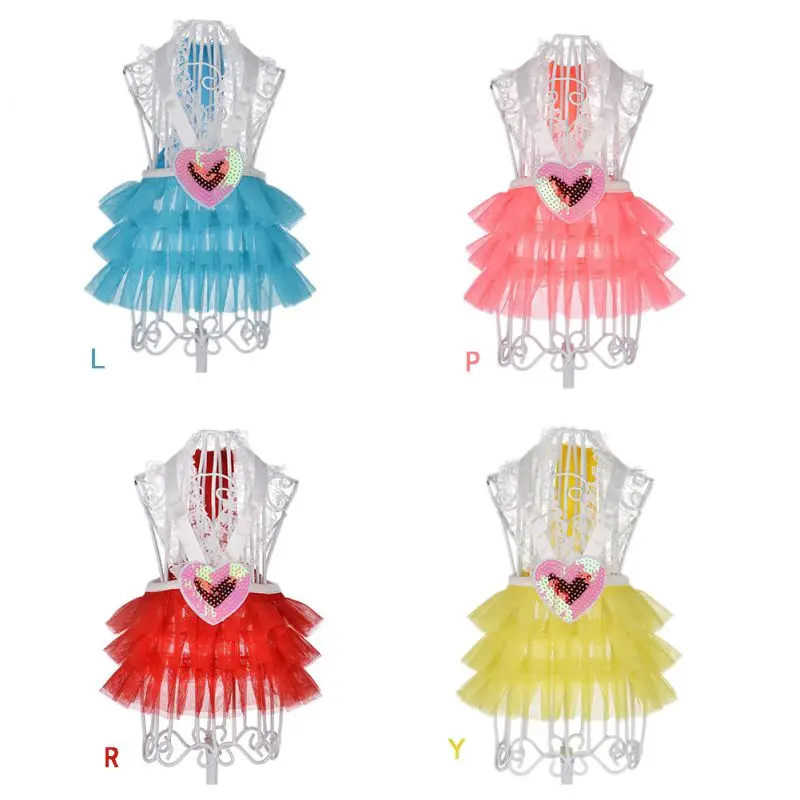 Одежда для домашних животных на весну и лето юбка с V образным вырезом одежда