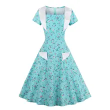 Винтажные 50s элегантные офисные женские большие размеры