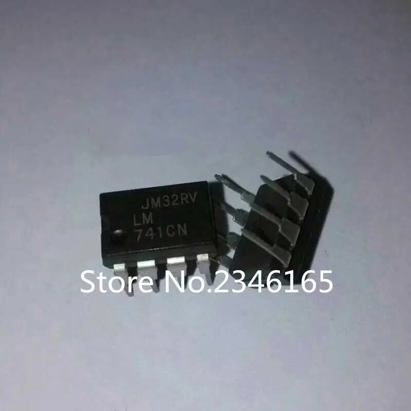 10 шт. LM741CN DIP8 LM741 DIP 8 741CN LM741C 8|Интегральные схемы| |