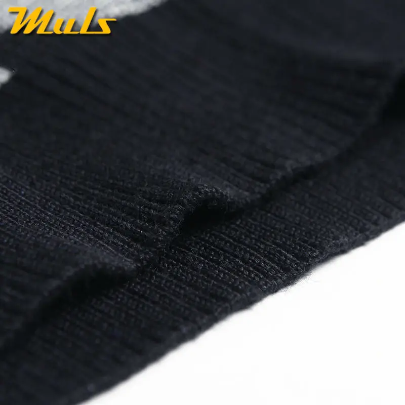 Muls on sale wool sweater men pullover autumn winter striped male ugly for black white Color MS2787 | Мужская одежда
