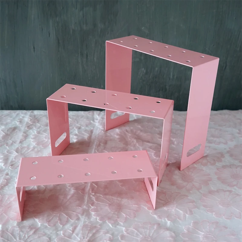 3 шт./компл. подставки для тортов с эффектом нажима демонстрационные стенды