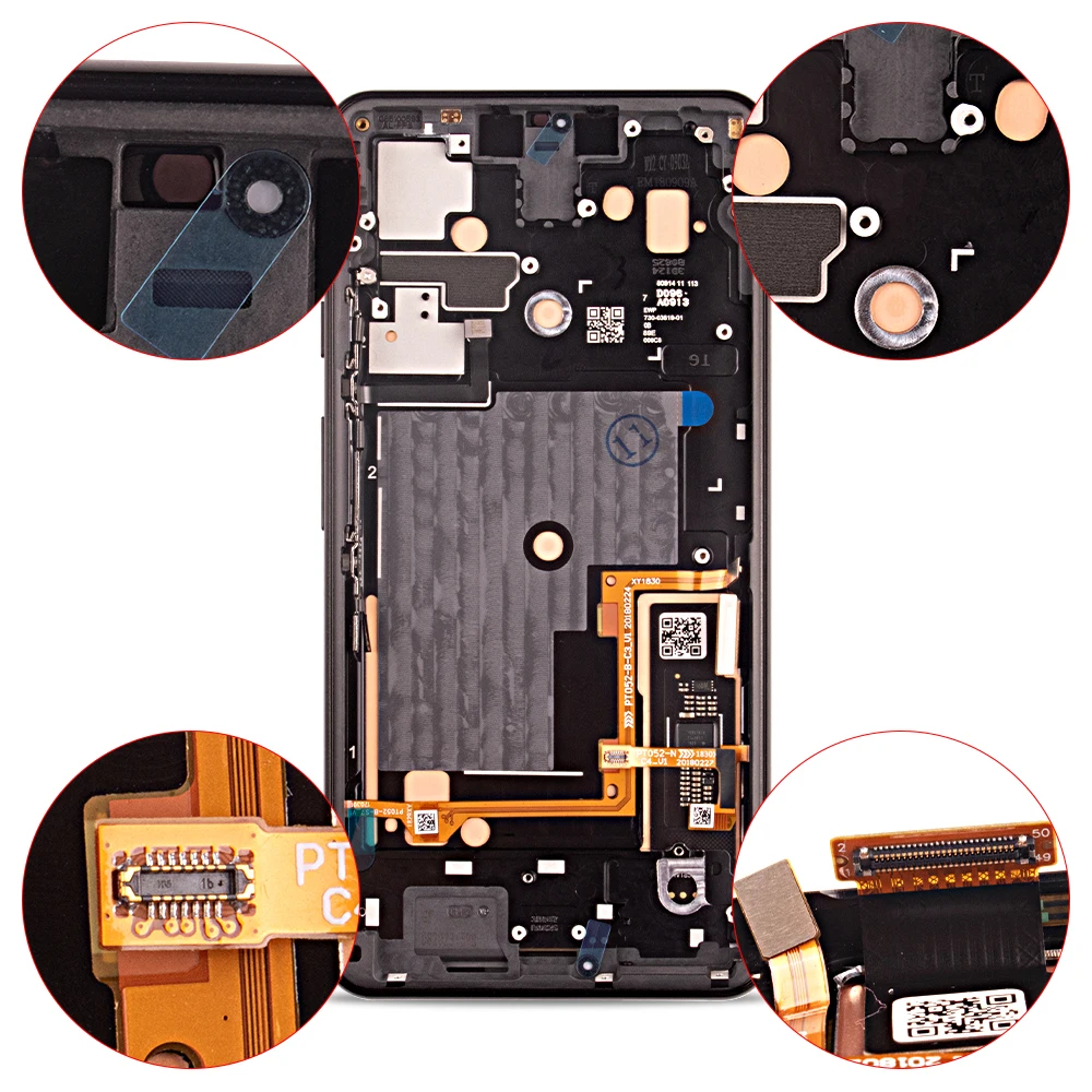 Новый для Google Pixel 3XL ЖК дисплей кодирующий преобразователь сенсорного экрана в