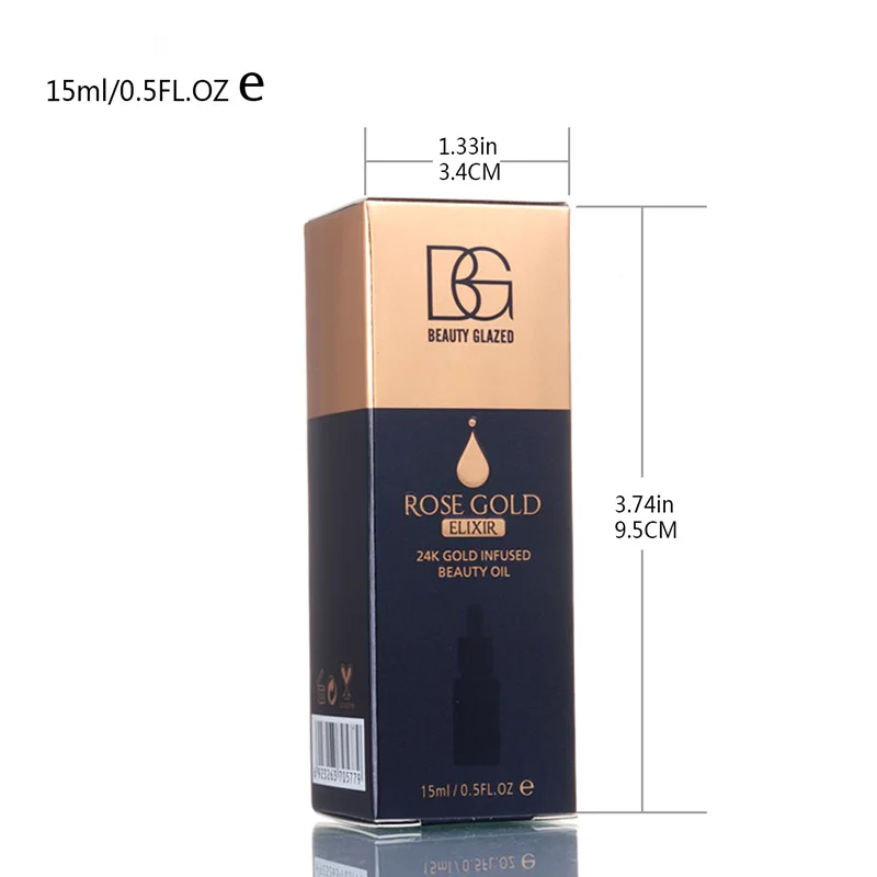 BG 2k розовое золото Elixir Infused Beauty Oil крем основа Essence для макияжа сыворотка