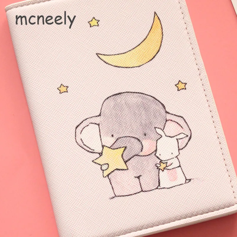 Mcneely кожаный чехол унисекс для паспорта, детский Дорожный Чехол для паспорта, сумка для девочки, бизнес-держатель для карт, кошелек, Ретро кошелек для карт