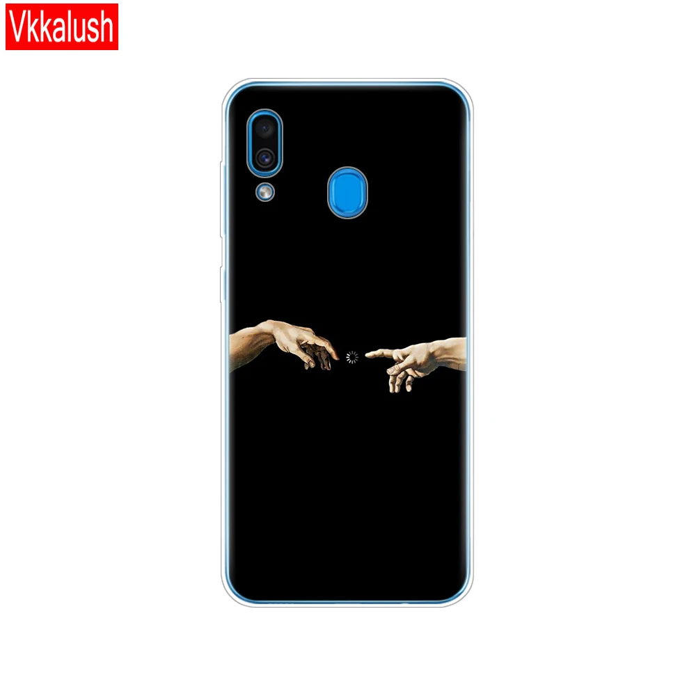 80265 Силиконовый чехол Sfot для Samsung Galaxy A20, чехол A20E, чехол для Samsung A20 A 20, A205F, A20E, A202F, защитный чехол, полностью 360 - Цвет: 80265