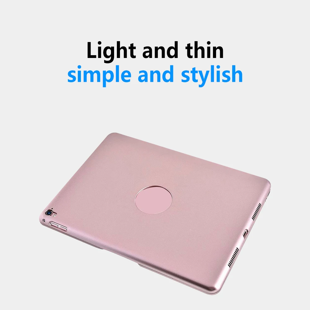 Для apple IPad Pro 9,7/iPad Air 1/2 Складная Bluetooth беспроводная клавиатура 78 ключ защита от падения оболочки может длиться 60 часов