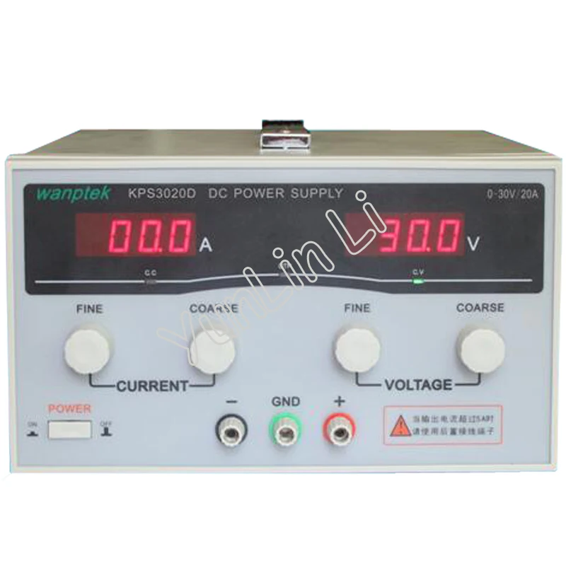 high precision Adjustable Digital DC Power Supply 30V/20A for scientific research Laboratory Switch | Обустройство дома