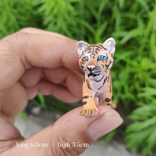 CE identification Baby Bengal tiger Siberia tigerBaby Animal simulation Collection of toys | Игрушки и хобби