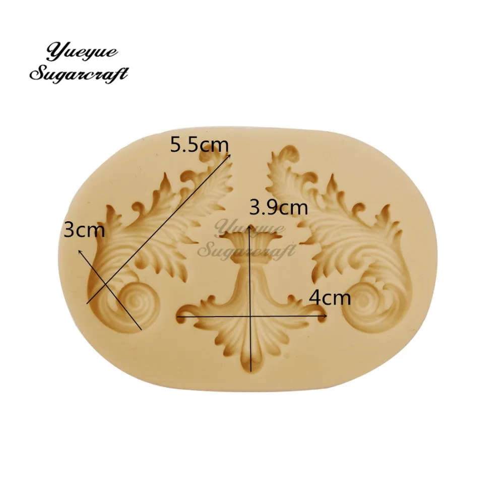 Yueyue Sugarcraft Barque silicone mold fondant cake decorating tools chocolate gumpaste | Дом и сад