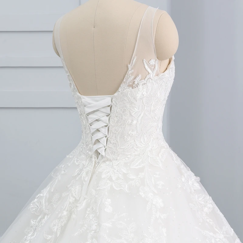 Miaoduo свадебные платья принцессы 2021 бальное платье Vestidos De Novias блестки кружевные со