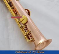 professional rose brass sopranino sax eb saxophone abalone shell key with case