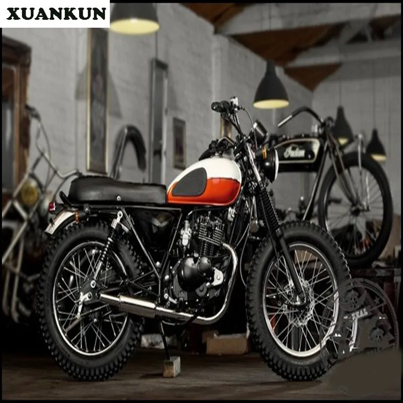 XUANKUNN Cafe Racer Ретро мотоциклетный амортизатор передняя вилка пылезащитный чехол