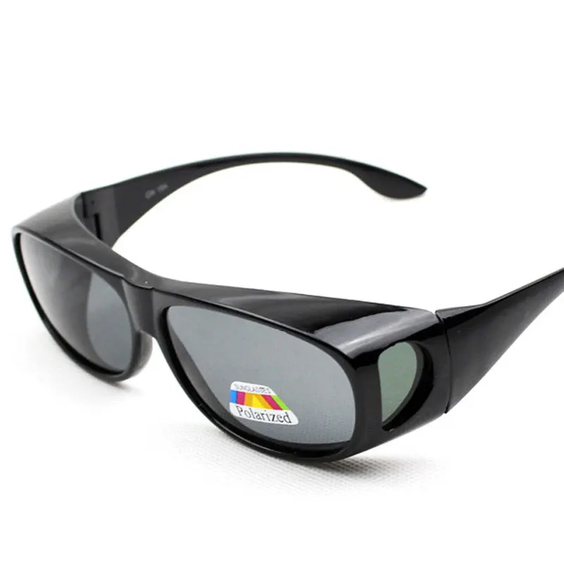 Поляризованные солнцезащитные очки Okulary Для мужчин Чехлы оверсайз ночного