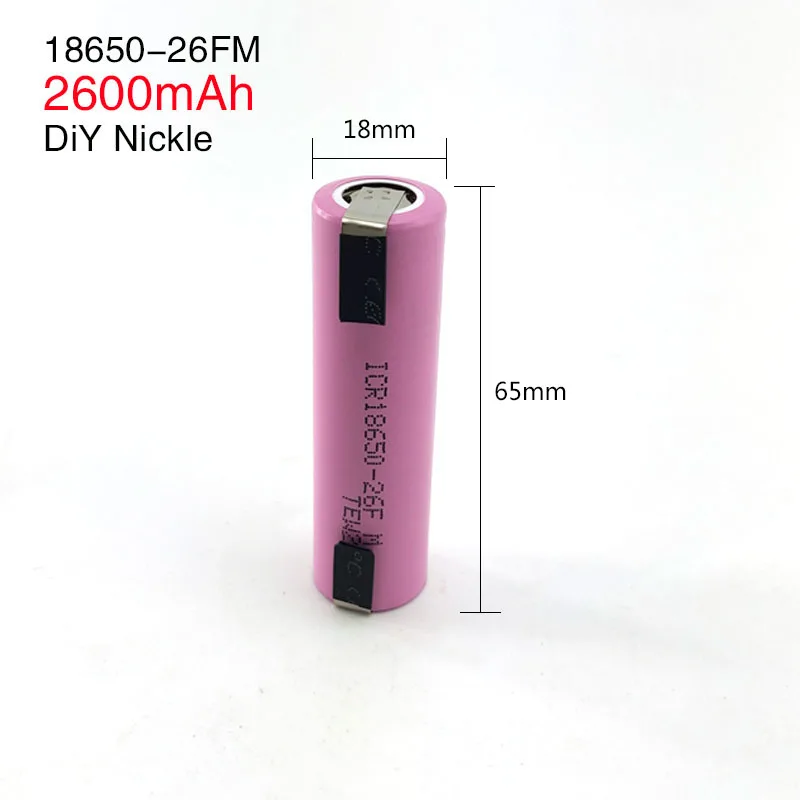 2019 Горячая продажа 18650 батарея ICR18650-26FM 2600mAh 3 7 V литиевая аккумуляторная сварочные