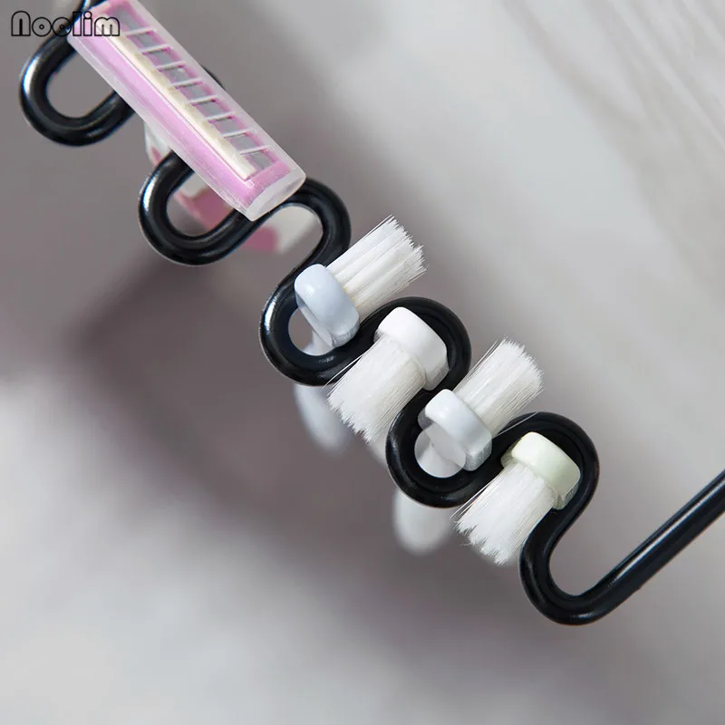NOOLIM Железный настенный держатель для зубных щеток настенная Бритва ванной