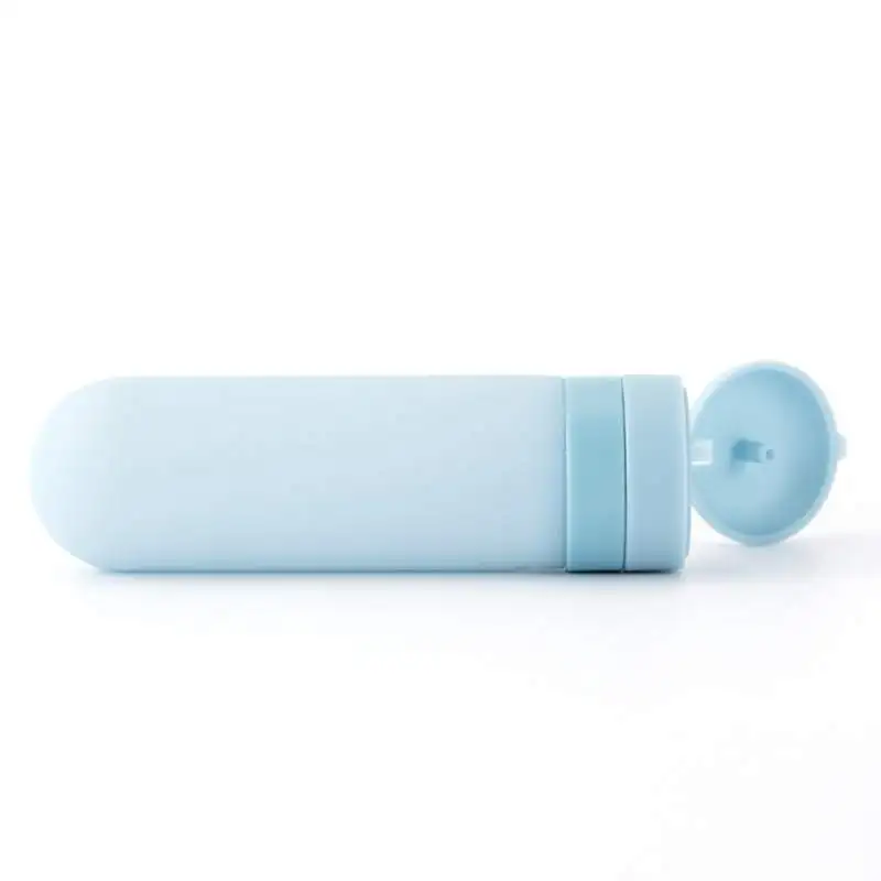 Mini Silicone Portable Soap Dispenser Women Travel Shampoo Liquid Soap Makeup Lotion Bottles Toiletries Storage Container