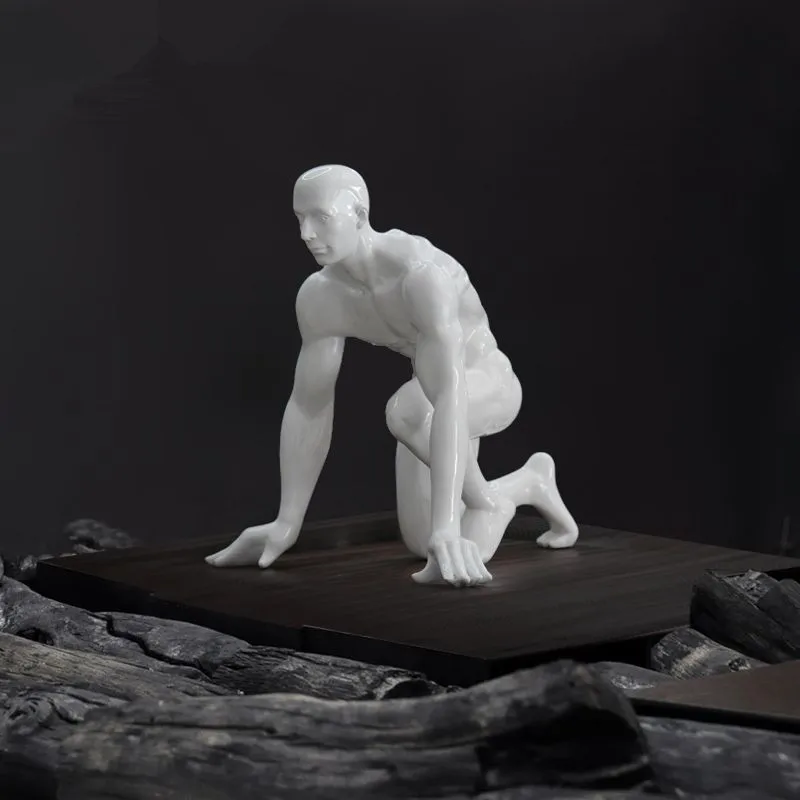 Начальная линия фигурки украшения для дома и офиса стильное украшение гостиной