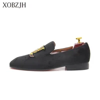 xobzjh high quality men casual sheos 2019 new flat shoes men wedding party shoes mens work shoes big size shoes