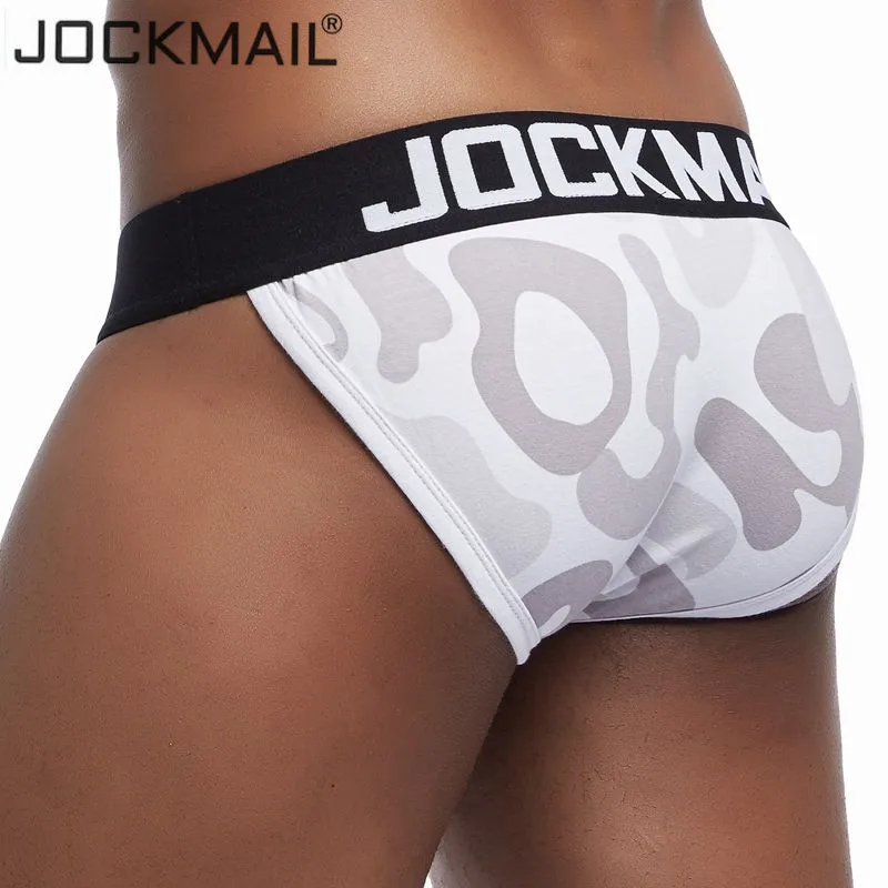 Трусы бикини JOCKMAIL мужские с камуфляжным принтом пикантное нижнее белье