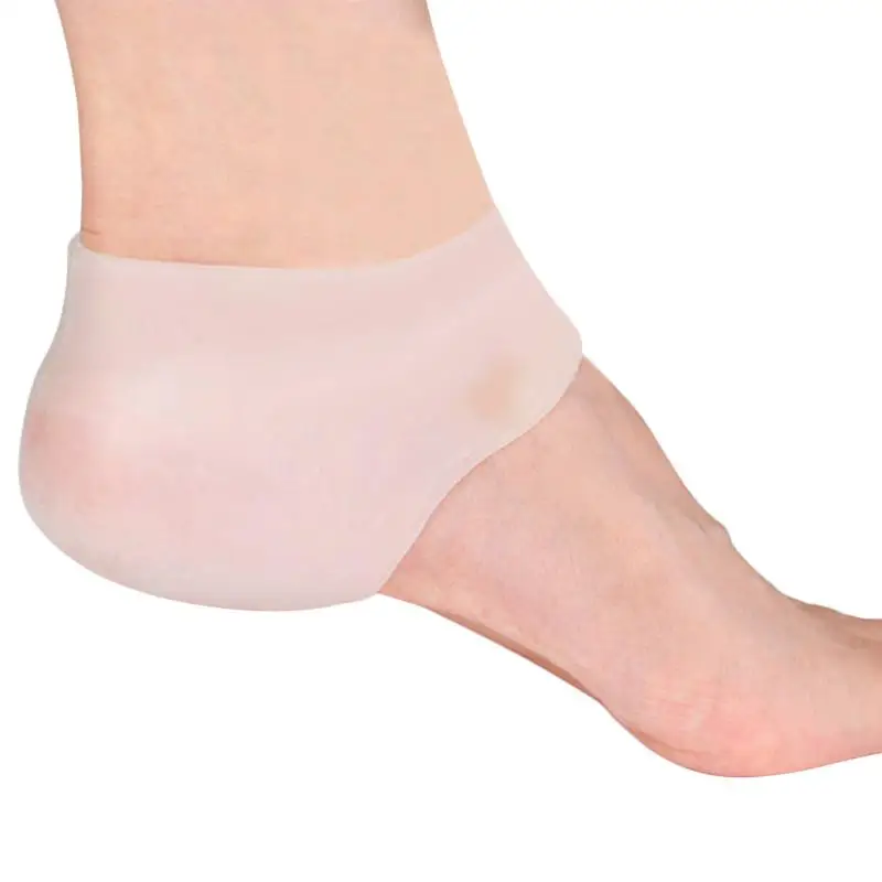 HobbyLane1 Pair Medical Grade Silicone Gel Heel Sleeves for Dry Cracked with Protective Cushioning and Plantar Pain Relief | Красота и