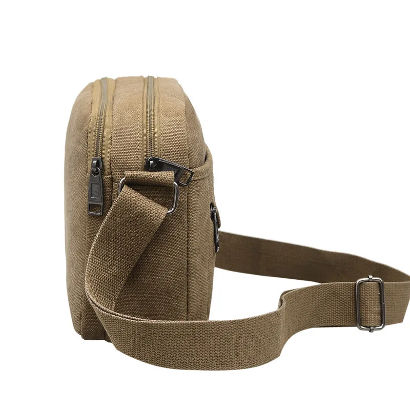 Vintage Messenger Bags Canvas Shoulder Bag Fashion Business Crossbody Bolsas Maleta Travel Handbag Sacoche Homme Marque Luxe |