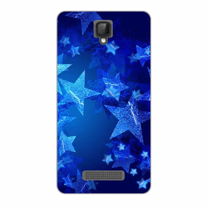 Модный мультяшный Мягкий силиконовый чехол из ТПУ ZTE Blade L5 красочная печать с