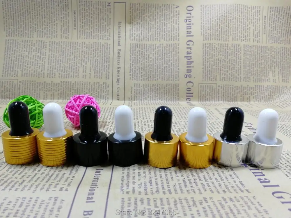 50Pcs 100Pcs 200Pcs 500pcs Dropper Cap for 18mm Neck Size Bottles Essential Oil Accessories Supplies | Красота и здоровье