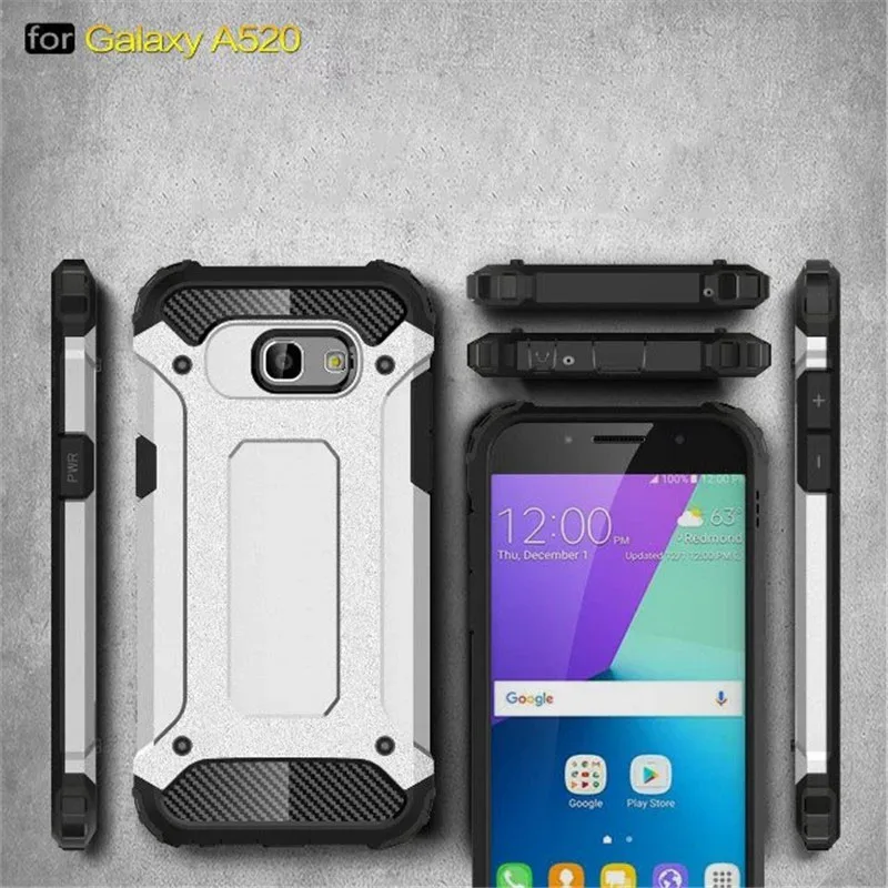 Micgita For Samsung SM-A320 Galaxy A3 2017 Case Armor Full Protector TPU PC ShockProof Cover Cases |